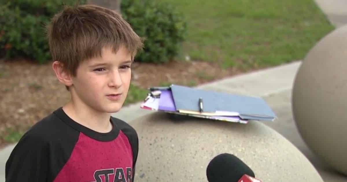 Florida 8-Year-Old Starts Petition to End His School's Mask Mandate