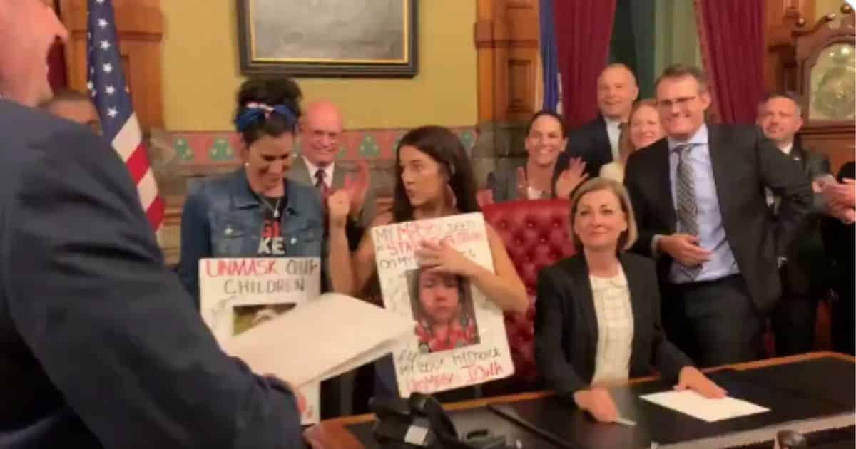 Iowa Celebrates As Governor Bans Mask Mandates in Schools, Cities and Counties