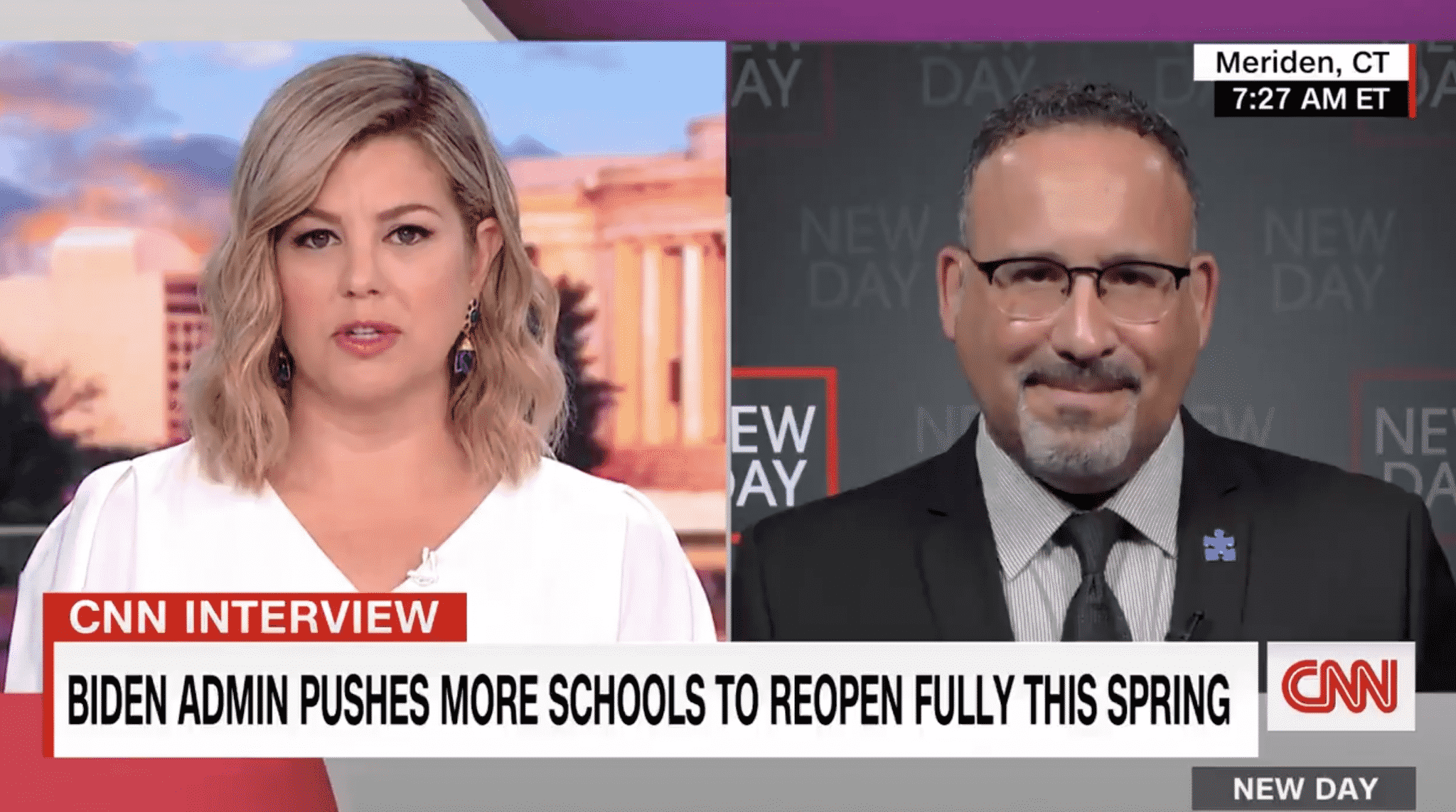 Education Secretary Calls for Schools To Reopen As Soon As Possible