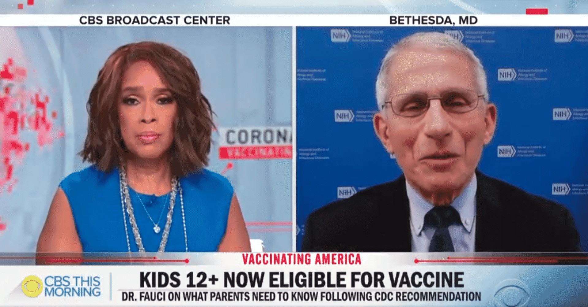 Fauci Tells Vaccinated People To ‘Put Aside Your Mask’ if Outside