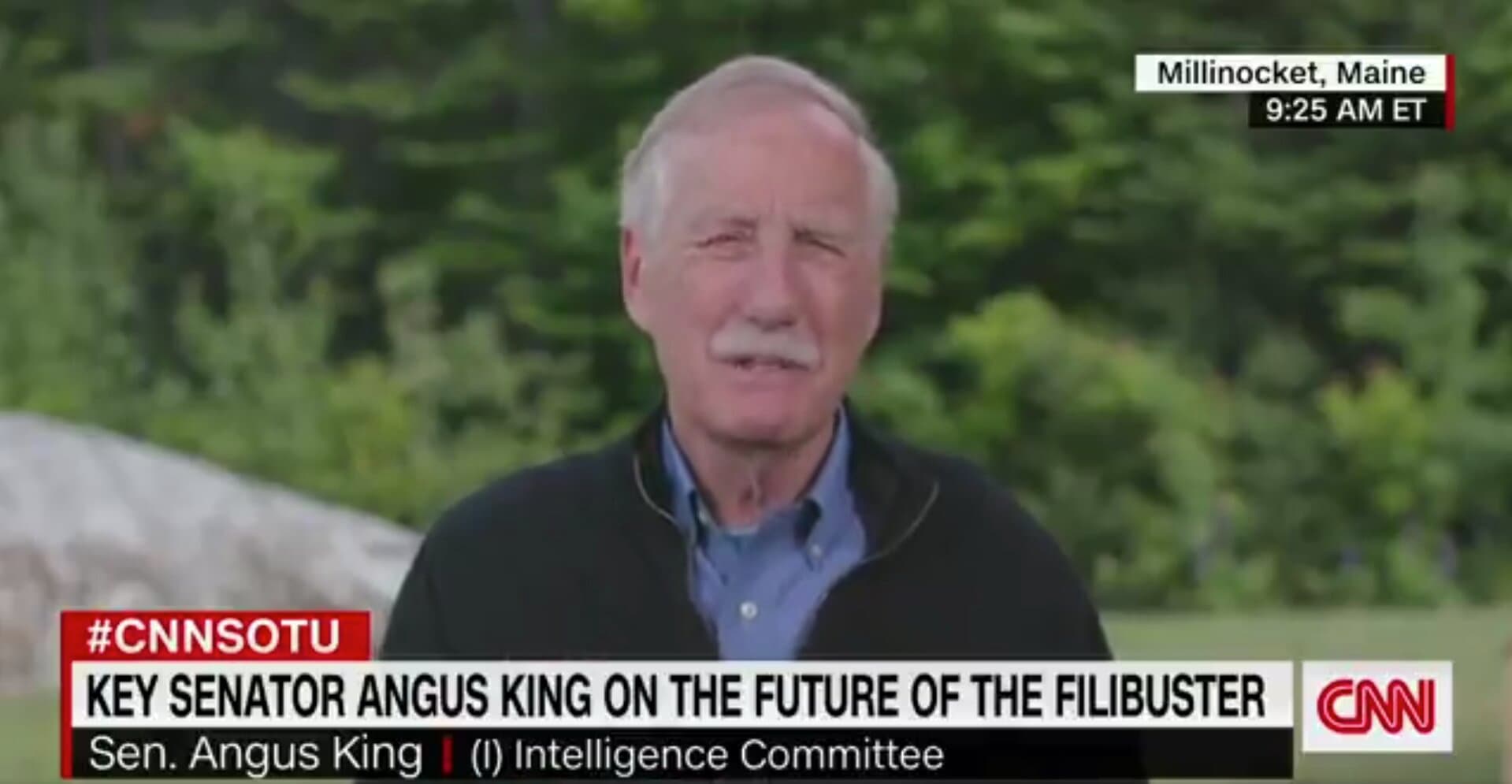 Sen. Angus King Says He Is ‘Very Reluctant’ To Eliminate the Filibuster