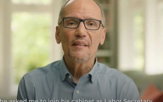 Former DNC Chair Tom Perez Launches Bid for Governor of Maryland