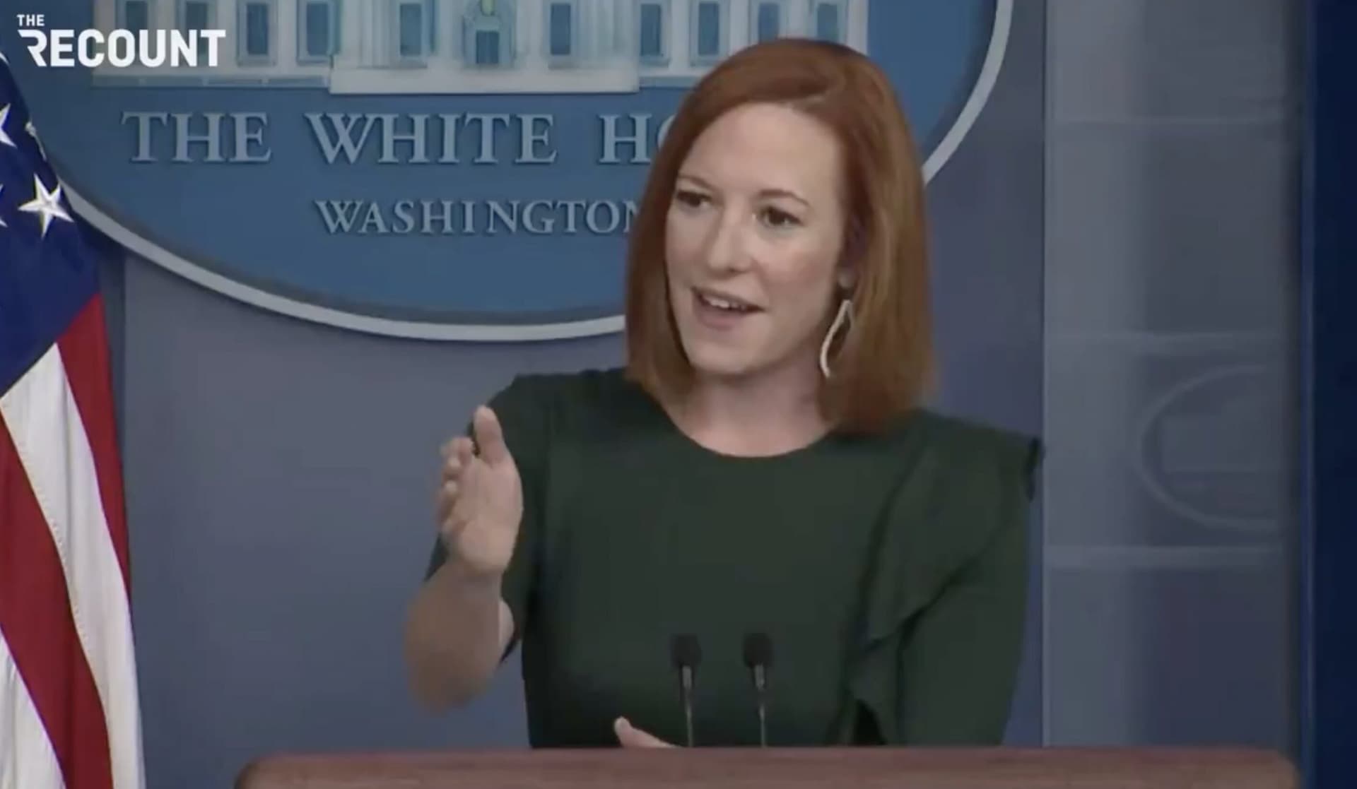 Psaki Battles With Fox News Reporter About Voting Restrictions