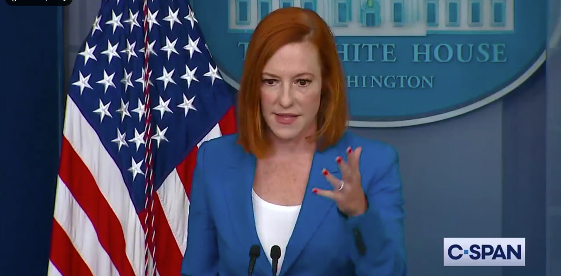Psaki Defends New Mask Wearing Guidance Amid Rise in New COVID-19 Cases