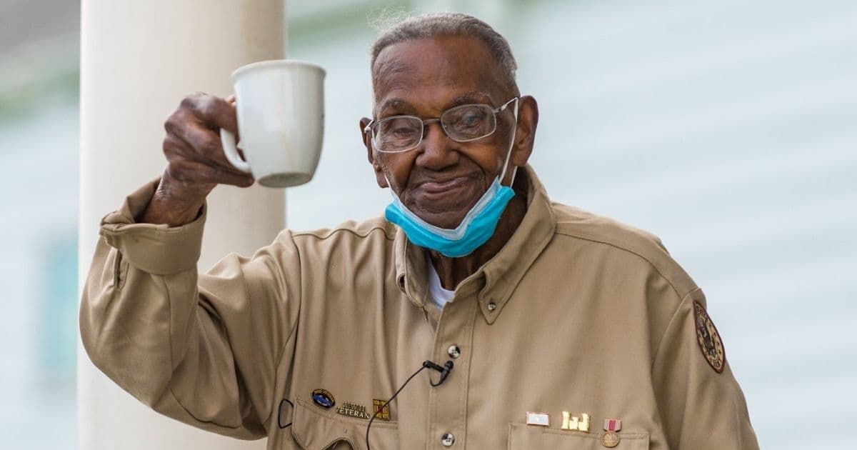 World's Oldest WWII Veteran Hits Milestone Birthday