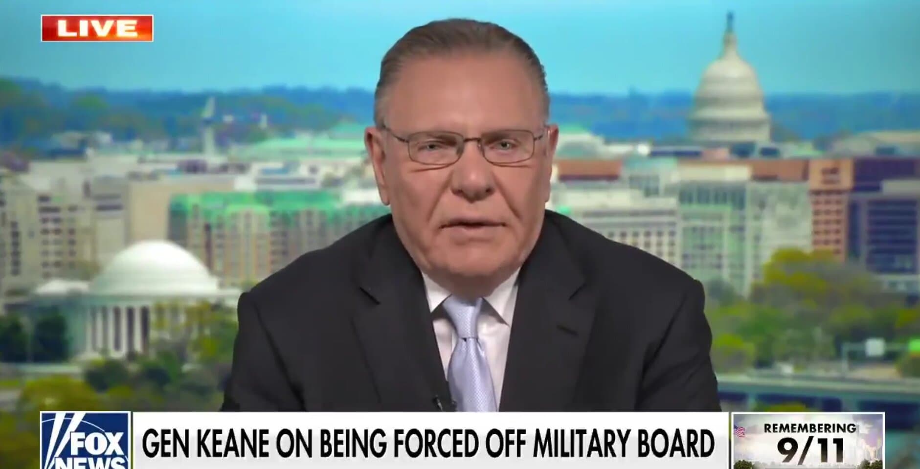 Former Army Chief of Staff Explains Why He Believes Biden Terminated Military Board Members