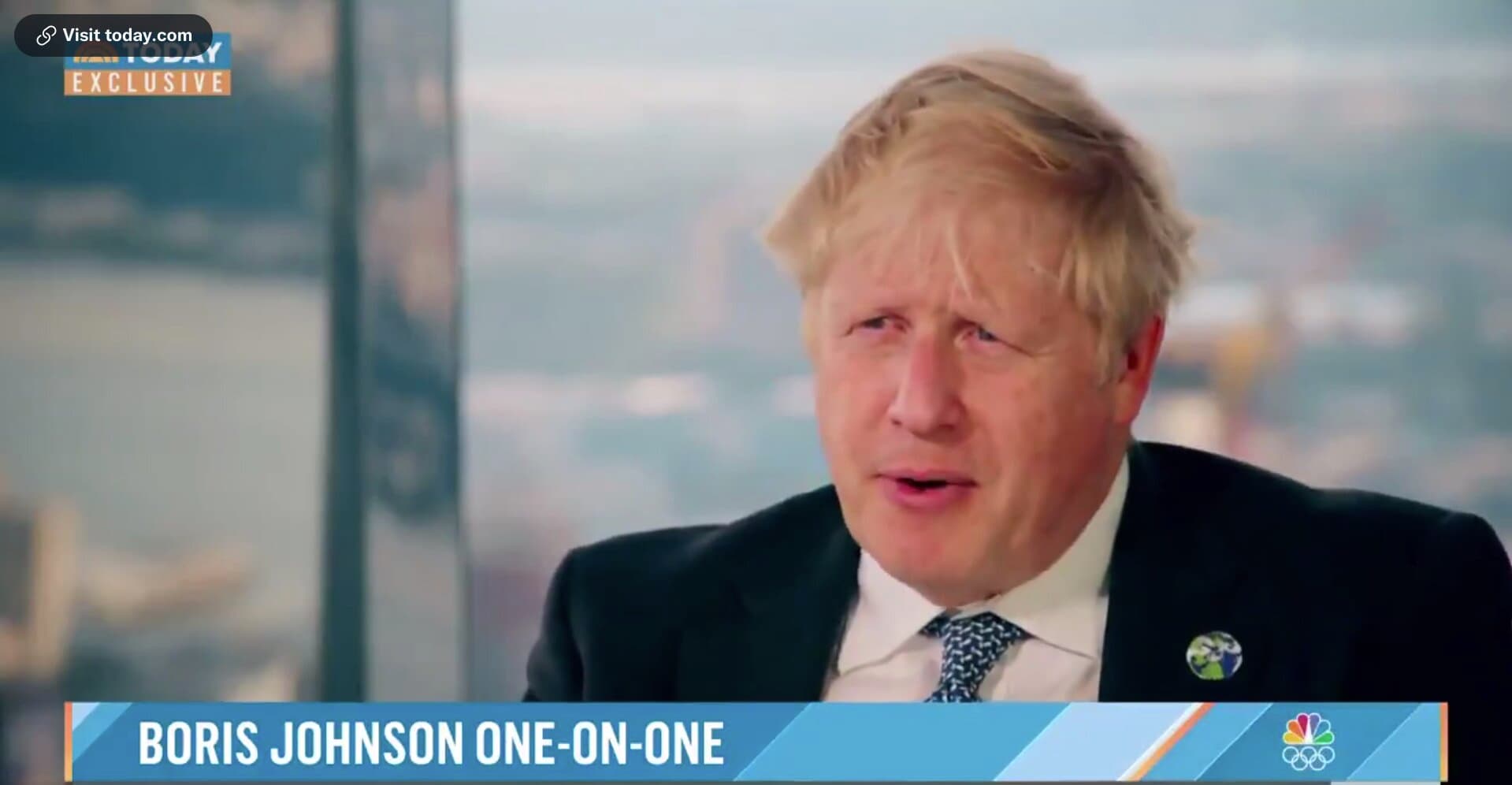 Boris Johnson Calls Biden a ‘Breath of Fresh Air’ After Trump