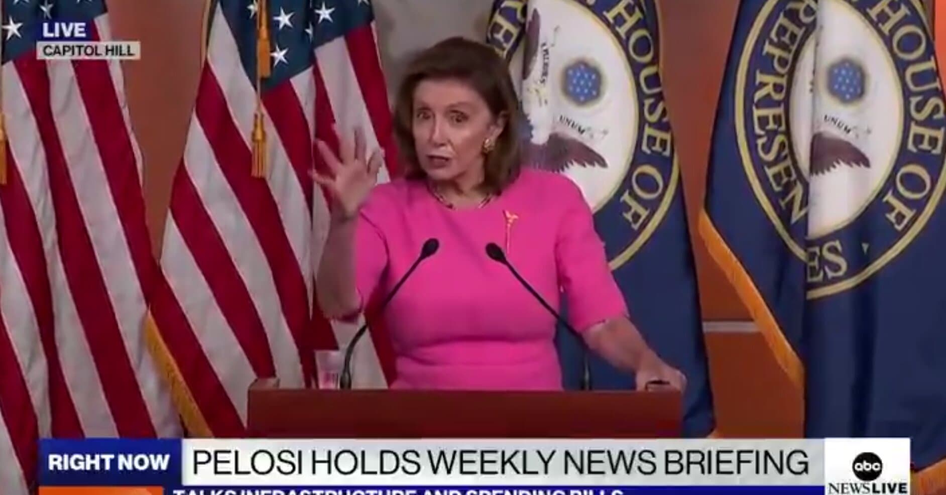 Pelosi Responds to Archbishop of San Francisco’s Call on Catholics to ‘Defeat’ Women’s Health Act