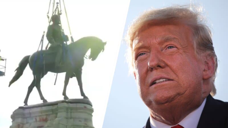 Trump Condemns Removal of Robert E. Lee Statue, Pictures Lee Commanding Troops in Afghanistan