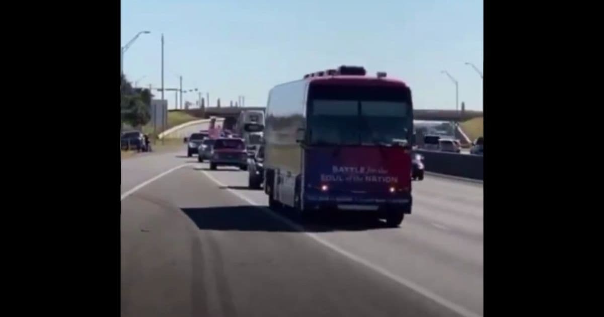 Lawsuit: Texas Cops Refused to Escort Biden Bus, Told Hysterical Staffers to 'Call Back' Later