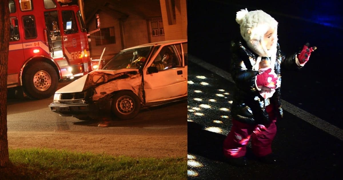 After Little Girl Gets Into Terrible Car Crash, Firefighter Makes Amazing Commitment to Her