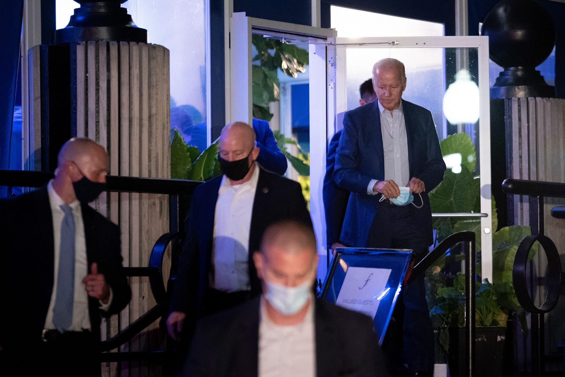 White House Attempts To Defend Biden After Video Appears to Show Him Violating Mask Mandate