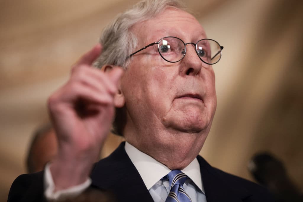 Two Doctors Have an Idea About What Could Be Causing Mitch McConnell to Freeze Up