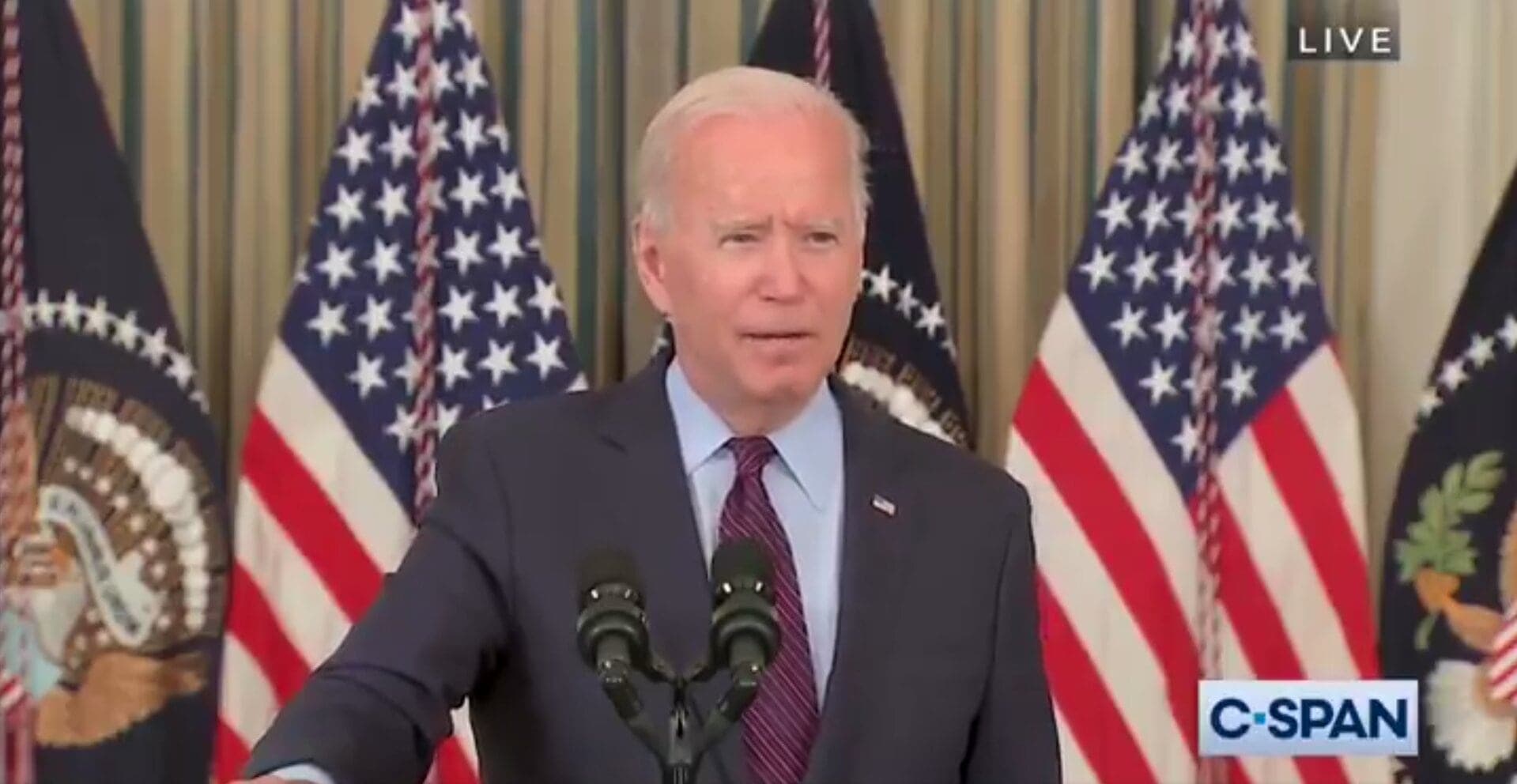 Biden Says Protesters Accosting Sinema Were Acting Inappropriately, but ‘It Happens to Everybody’
