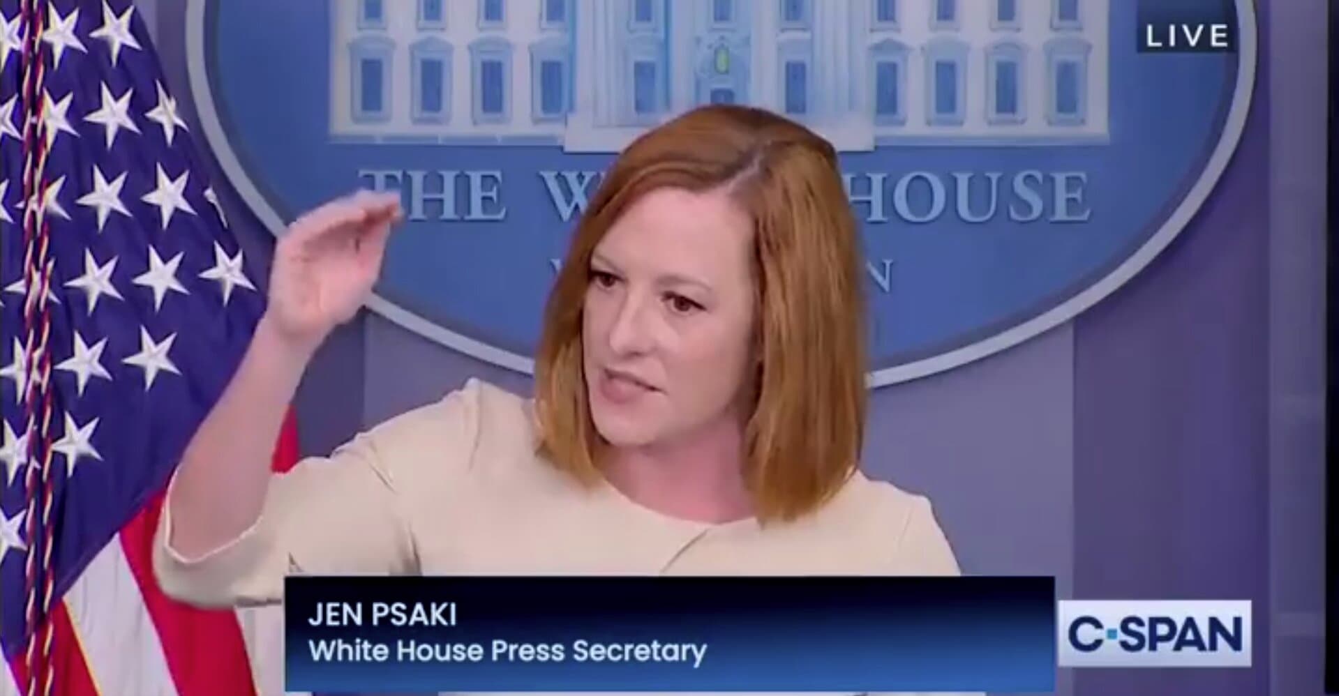 Psaki Claims Biden’s $3.5 Trillion Spending Bill Will Not Cost Americans Earning Less than $400K ‘A Dollar’