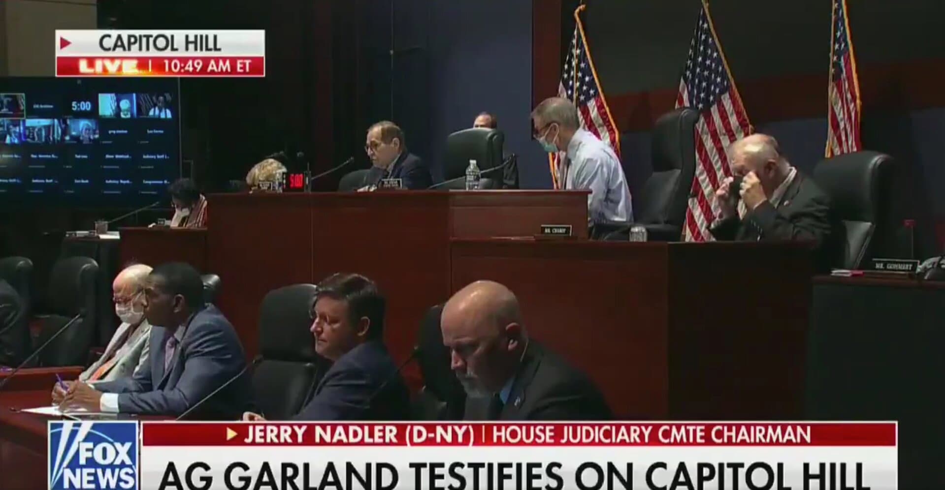 Watch: Nadler Directly Calls Out GOP Lawmakers for Not Following Mask Requirements