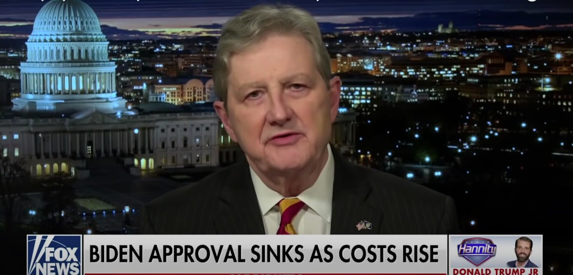 Sen. Kennedy Tells Biden He Needs to ‘Try Harder Not to Suck’