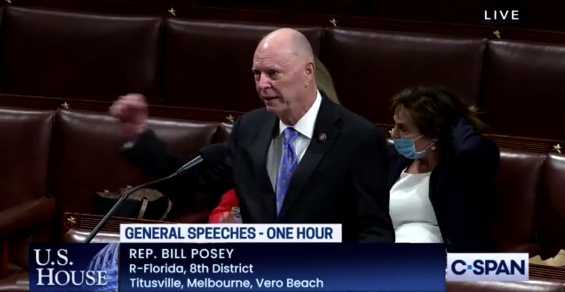 GOP Lawmaker Ends House Floor Speech With Anti-Biden Catchphrase