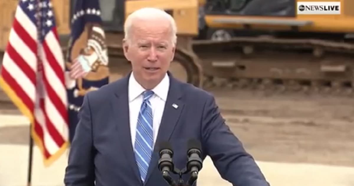 Biden Mocked over His Response to Hundreds of Trump-Supporting Protesters Lining Highway