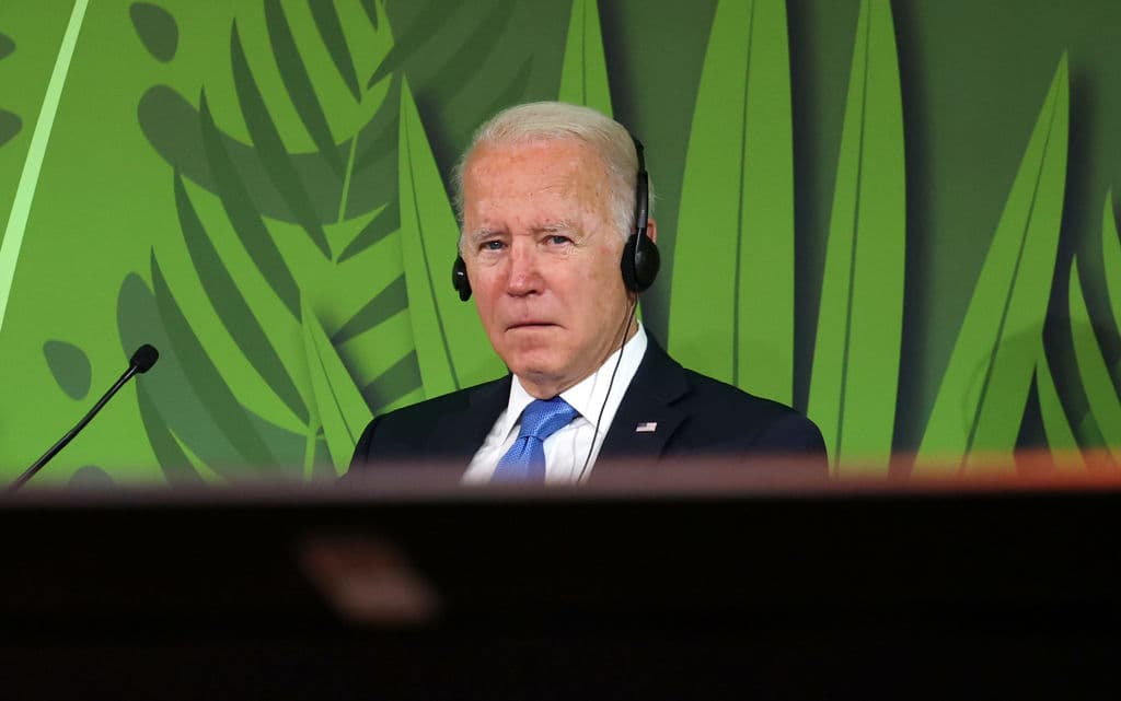 GOP Senator: Biden Basically ‘Pledged Allegiance’ to United Nations Flag at Climate Change Conference
