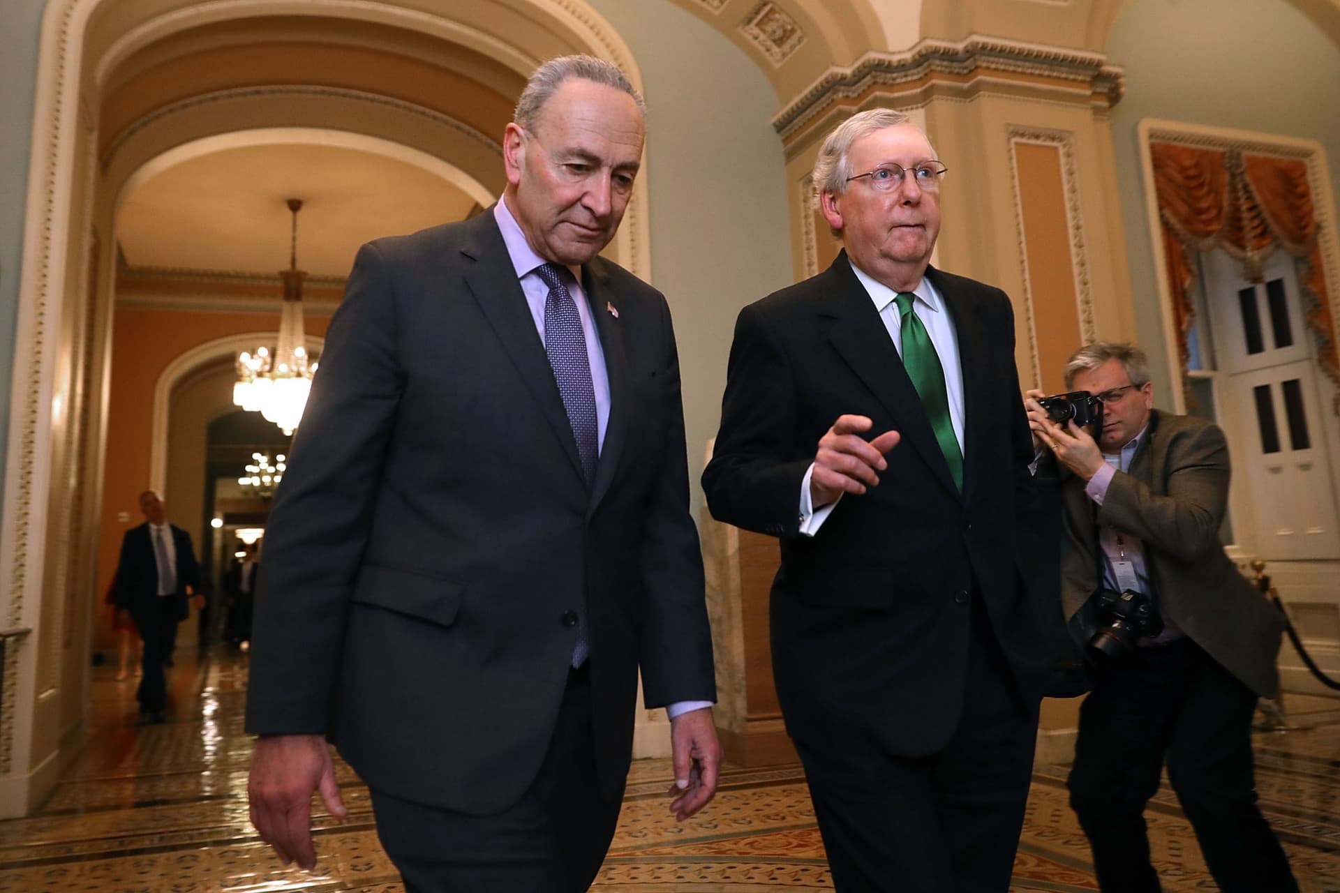 Schumer Says He Recently Had a ‘Good Conversation’ With McConnell About the Debt Ceiling
