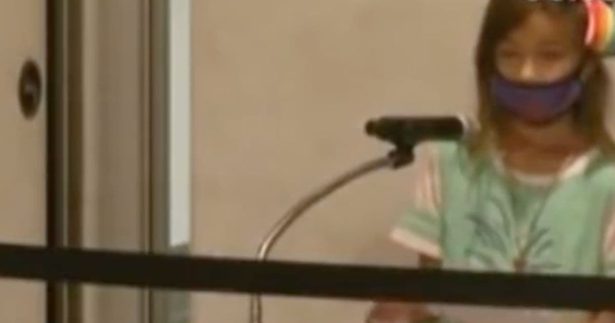 8-Year-Old with 38 Mask-Related Suspensions Gets Roaring Applause After Confronting School Board