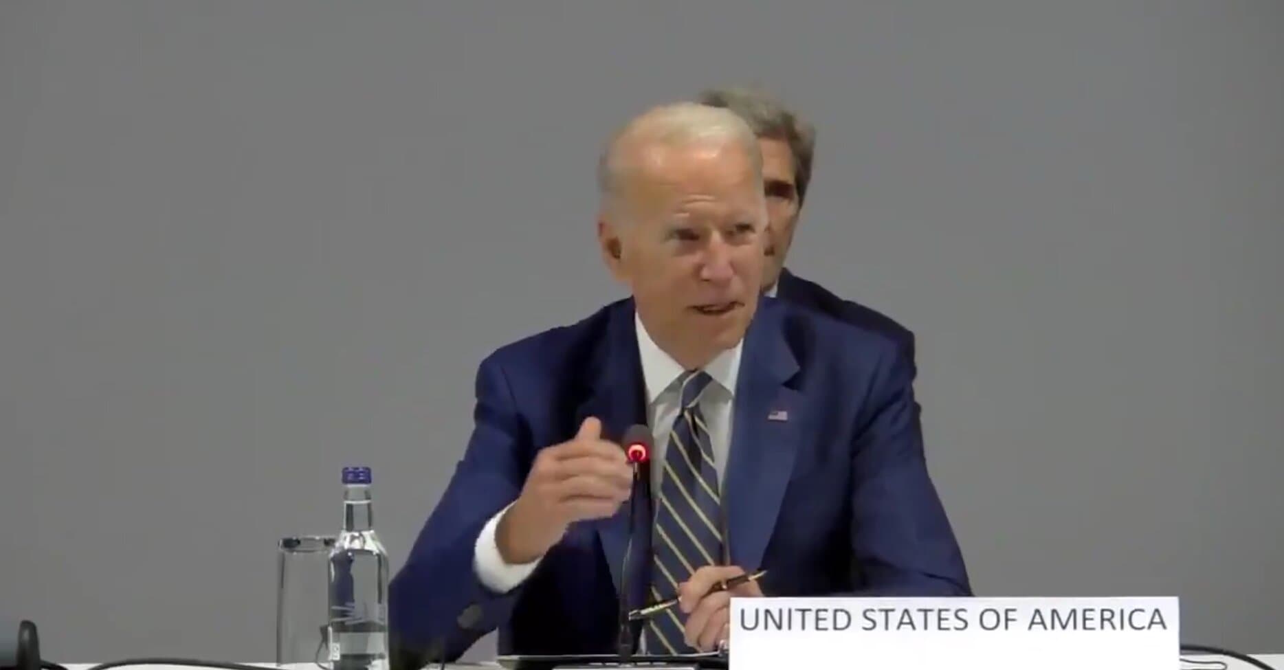 Biden Apologizes for Trump’s Decision To Pull US Out of Paris Climate Accord