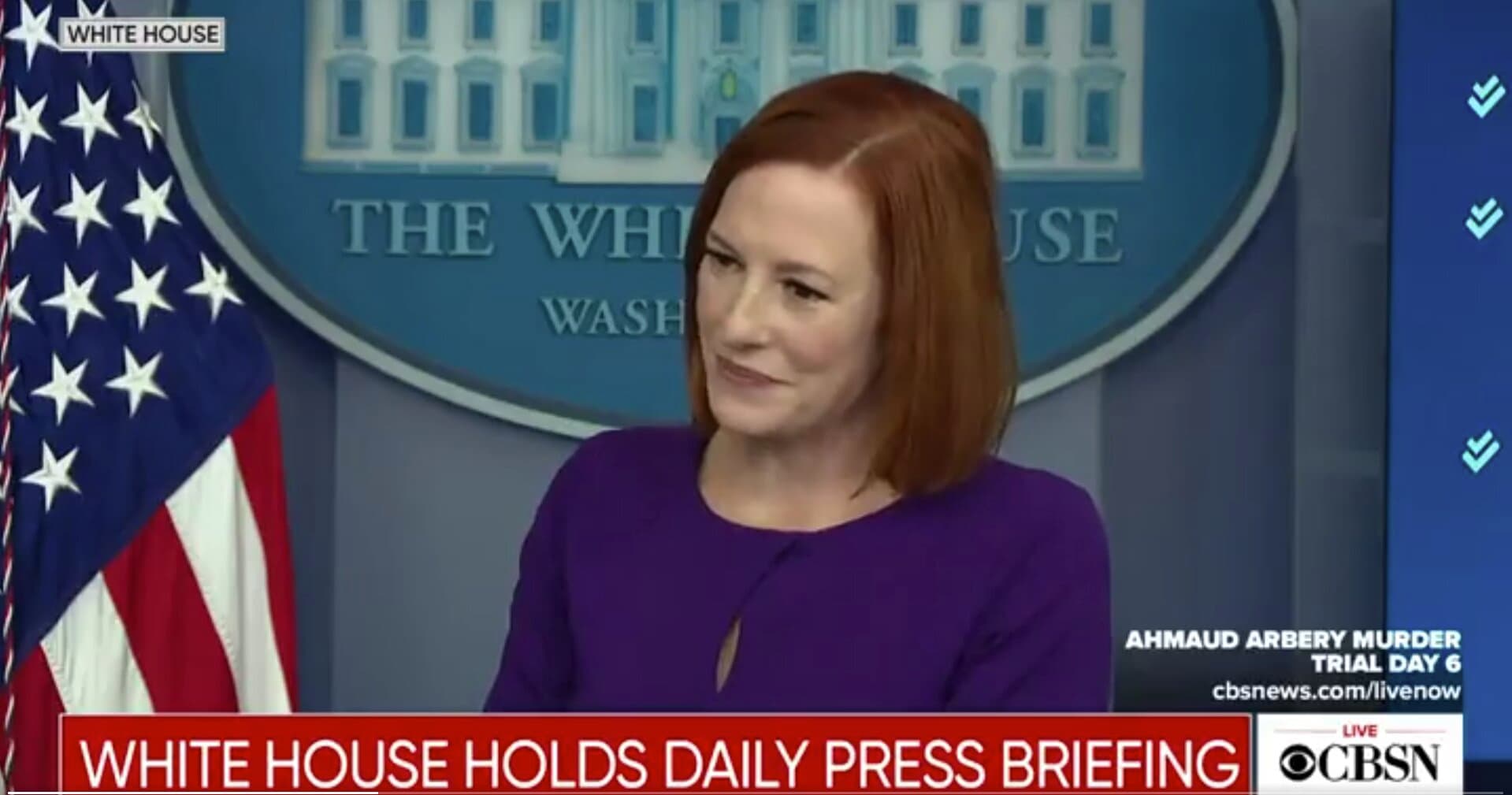 Psaki Asked What Biden Thinks About ‘Let’s Go Brandon’ Chants