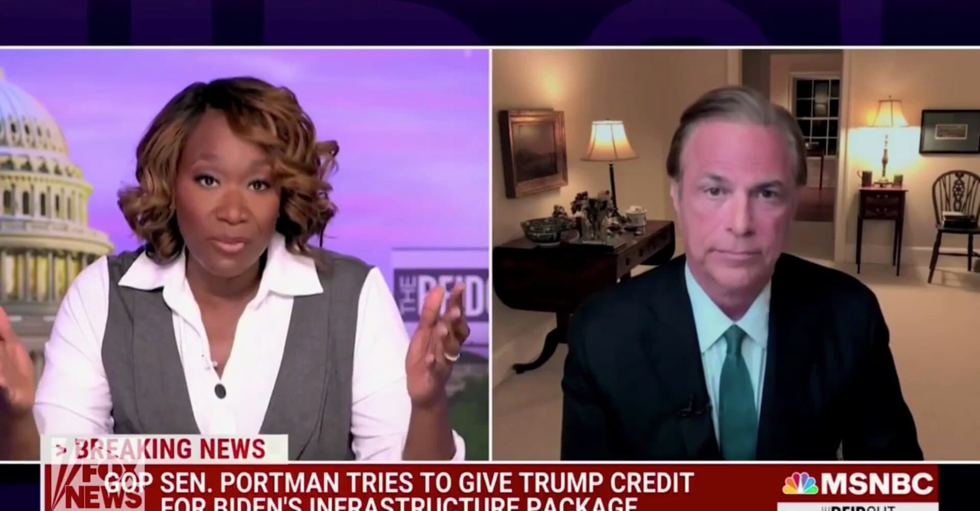 Joy Reid Suggests Americans Are ‘Not Happy’ With Biden Because They Spent Their COVID Stimulus Checks