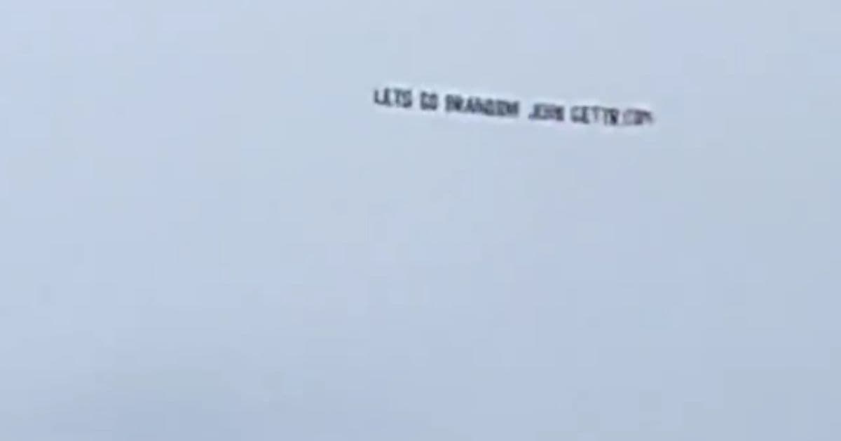 Massive 'Let's Go Brandon' Banner Flies Across Sky at Georgia Bulldogs' Football Game