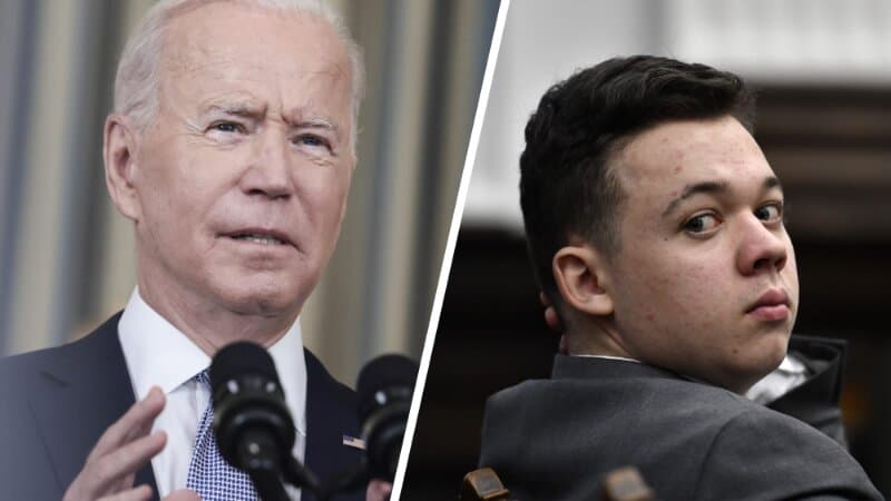Biden Reacts to Kyle Rittenhouse Verdict