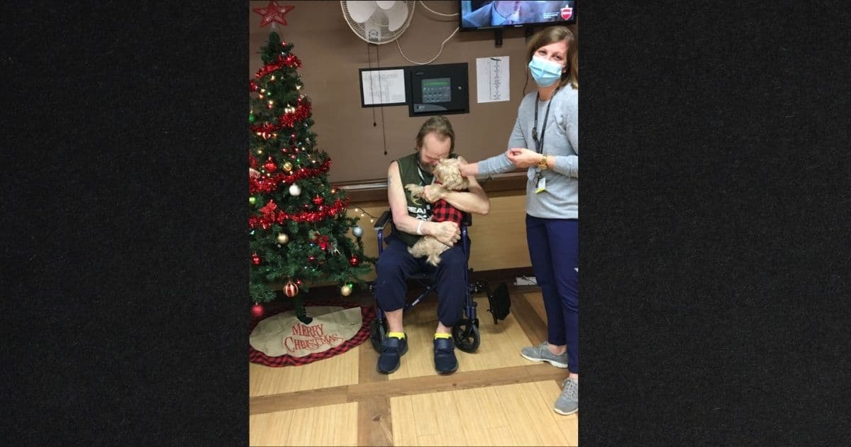 When Sick Patient Is Forced to Turn Dog Over to Shelter, Nurse Adopts It to Keep Them Together