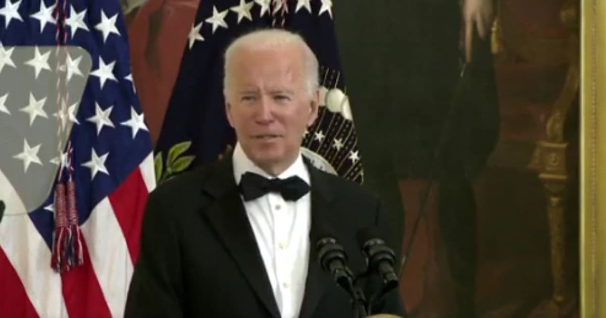Watch: Biden Starts Listing Off Names of Celebrities, Calls One an Object from Outer Space