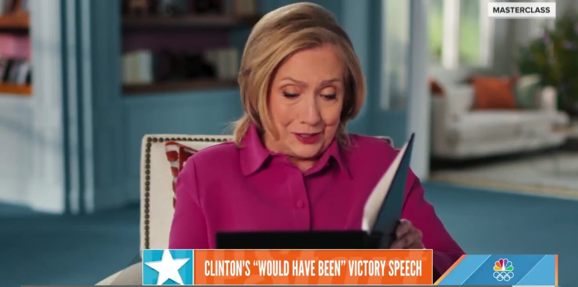 Hillary Clinton Becomes Emotional While Reading Speech She Would Have Made if She Won the Election