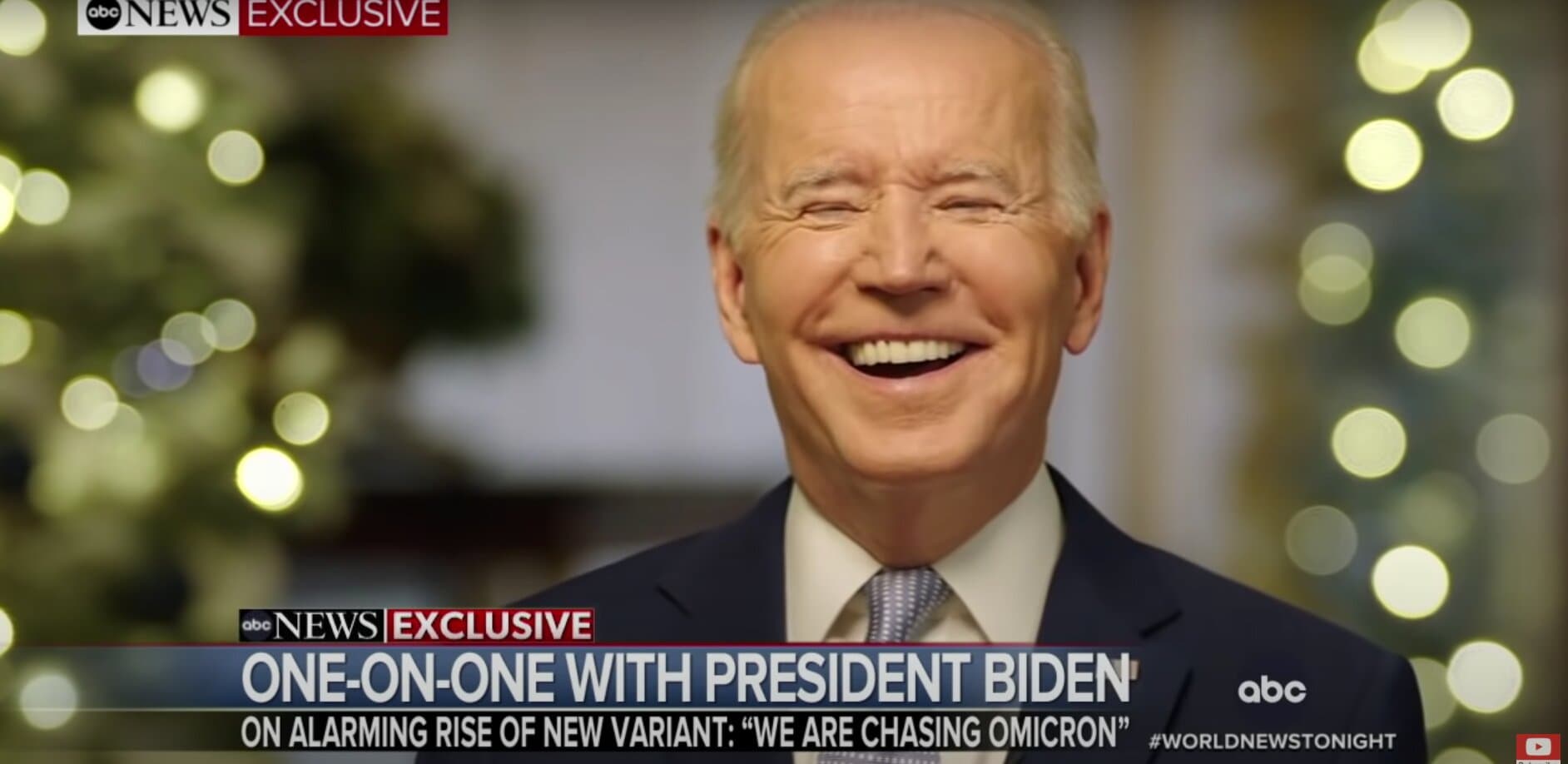 Biden Laughs When Asked How He Got It ‘Wrong’ on Delta and Omicron Surges