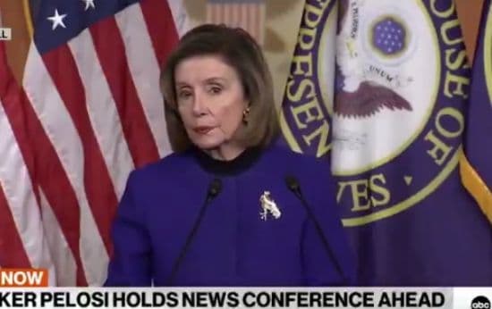Pelosi Suffers Extreme 54-Second Cognitive Failure on Live TV