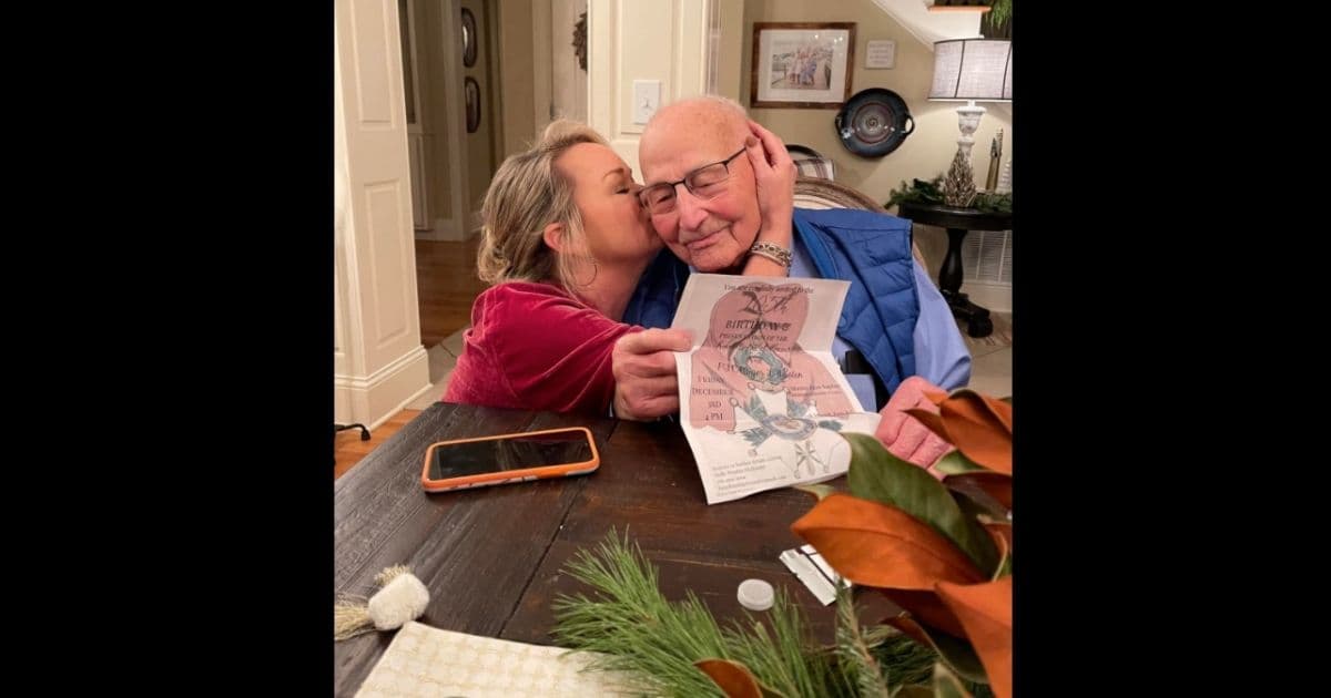 Upon Turning 105, WWII Veteran Celebrates Birthday with 'Legion of Honor'