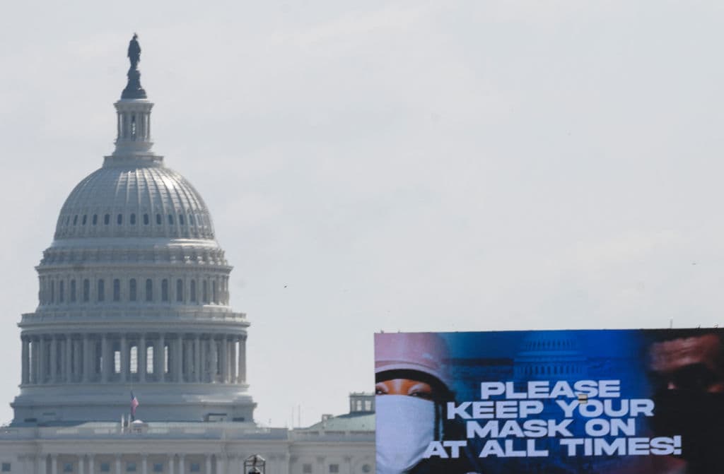 Outrage as People Notice ‘Made in China’ Stamp on the Free Masks Given to Members of Congress