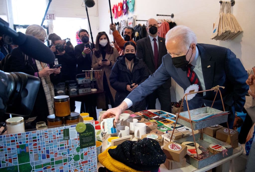 Joe Biden Makes Creepy Purchase During Shopping Spree As Russia, Ukraine on Brink of War