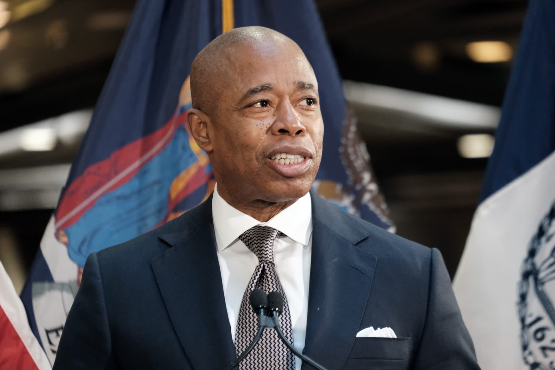 NYC Mayor Says City Might Have to Put Migrants in ‘Private Residences’