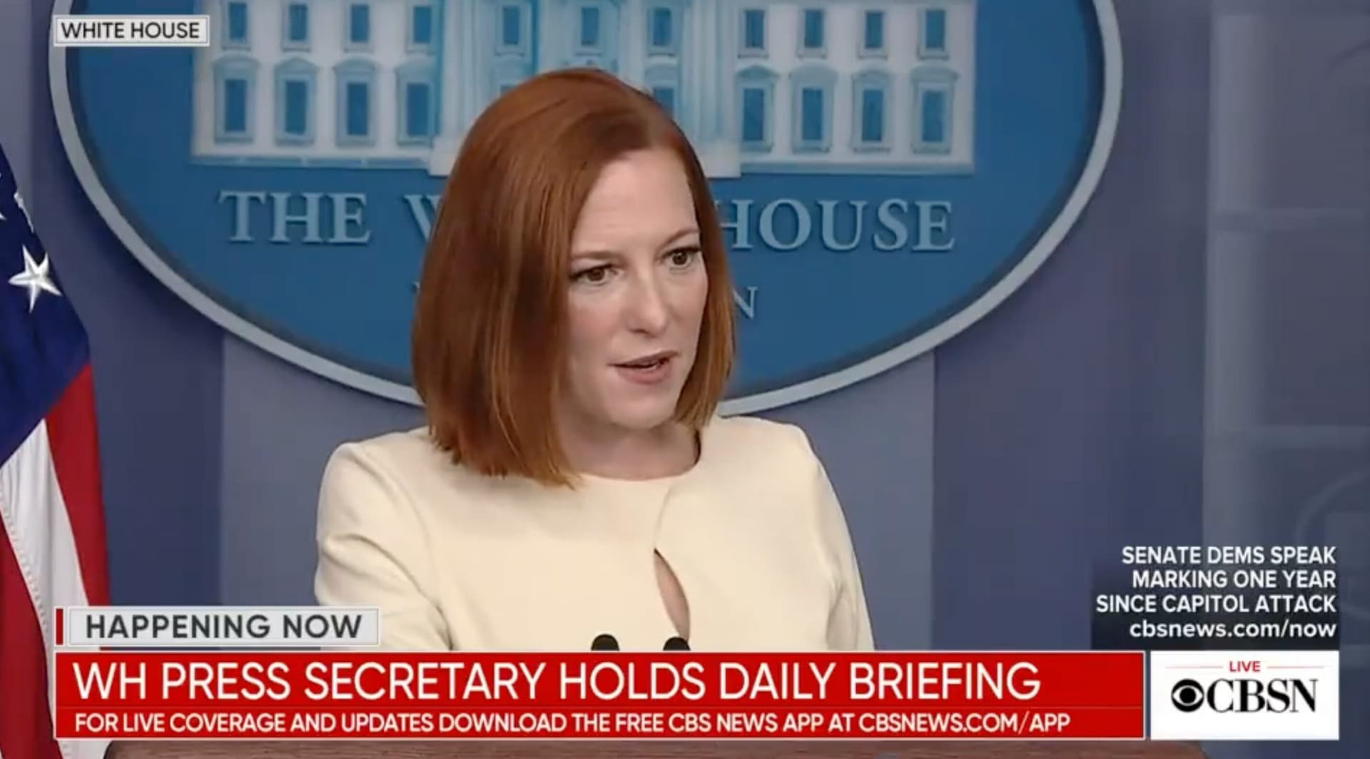 Psaki Asked About Harris Comparing Jan. 6 to 9/11, Pearl Harbor