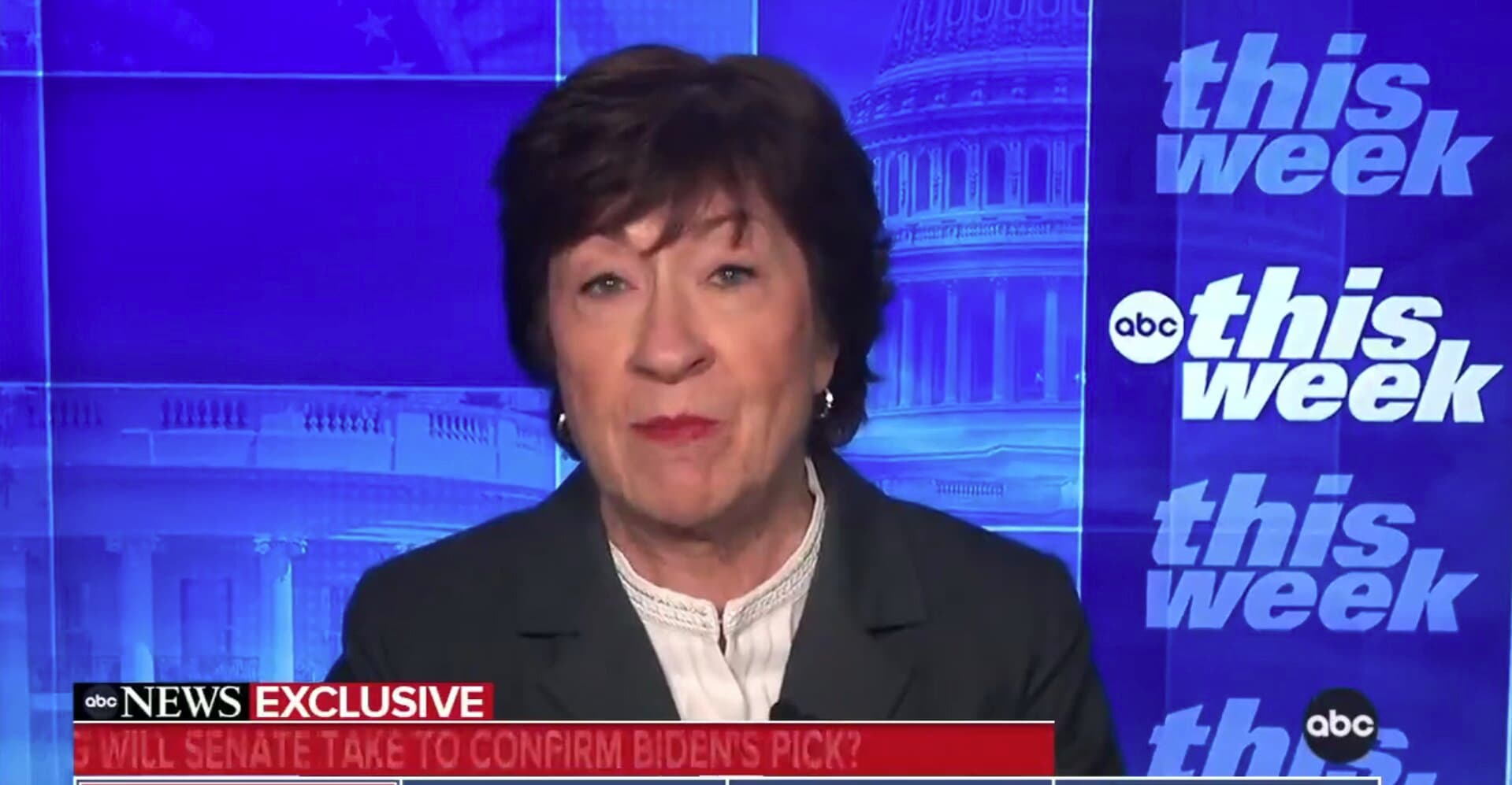 Sen. Susan Collins Knocks Biden for ‘Clumsy’ SCOTUS Announcement
