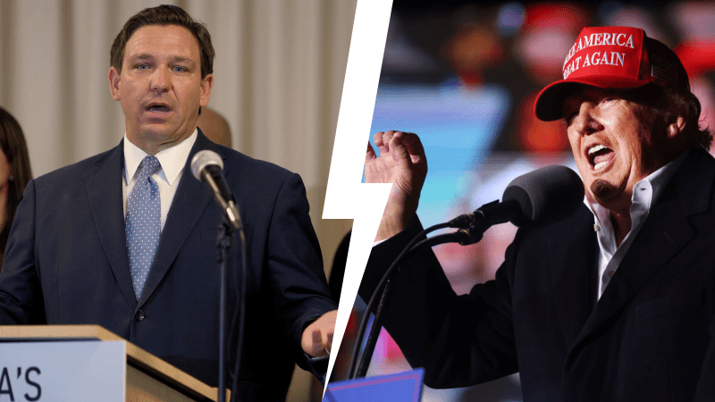 Trump Privately Trashing DeSantis: Report
