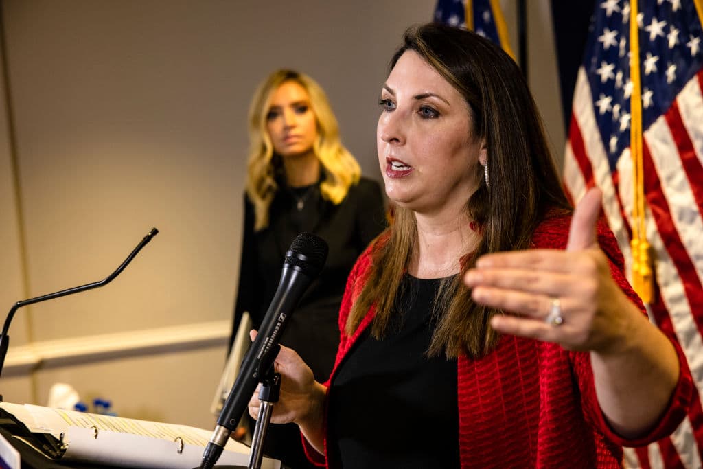 Conservatives Call on GOP Chair Ronna McDaniel to Resign After Brutal Election Day