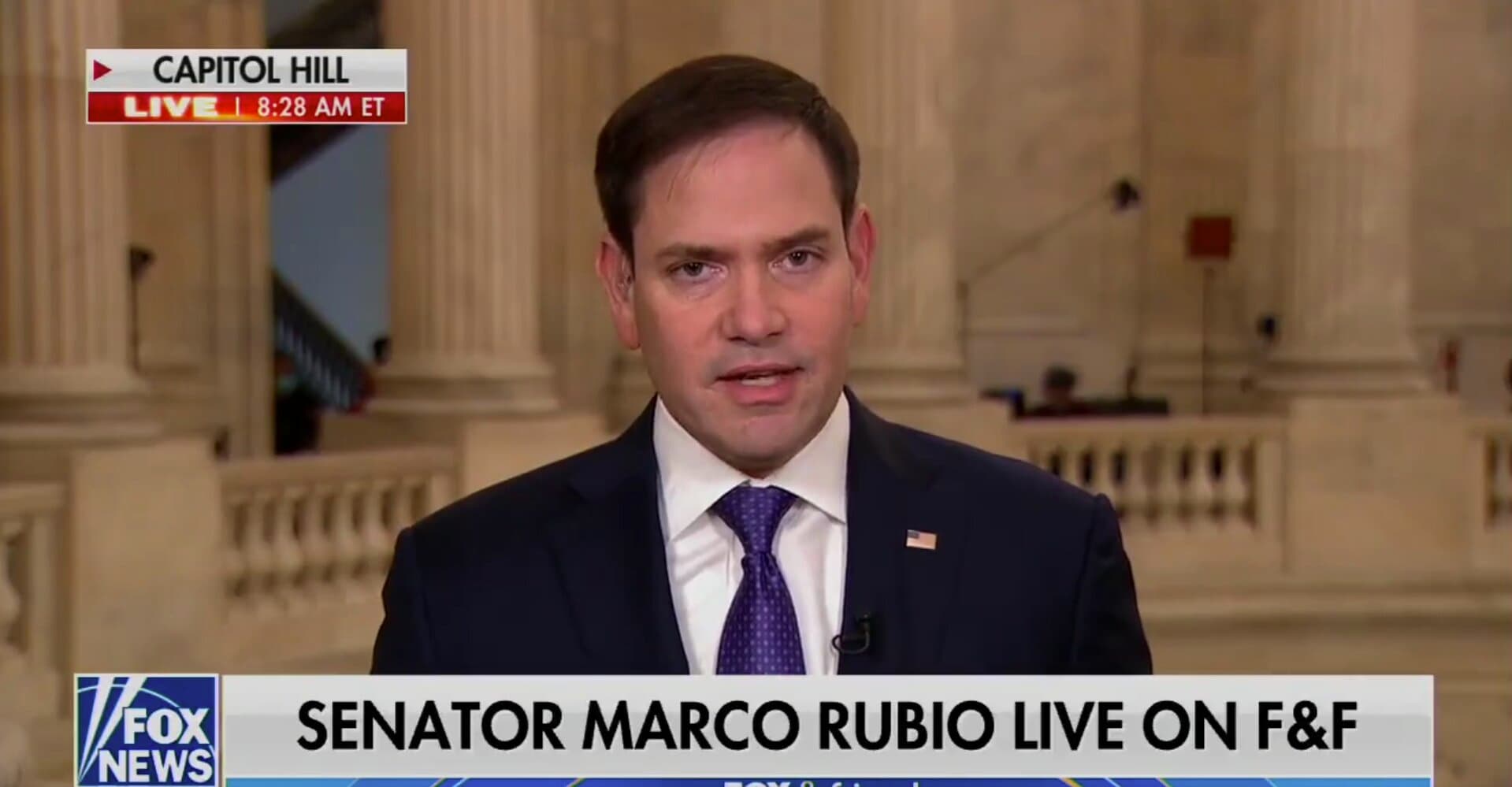 Rubio Urges Biden to Focus on the Border Instead of ‘Fake Things Like Voter Suppression’