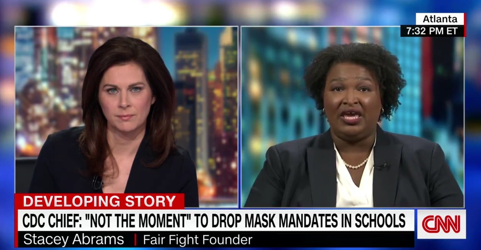 Stacey Abrams Issues Apology After Maskless Photo Goes Viral