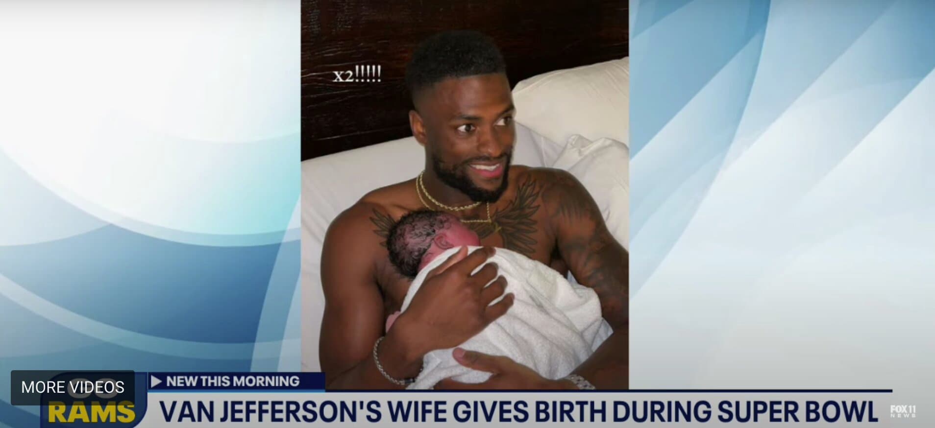 L.A. Rams Wide Receiver Gets a Special Delivery After Winning the Super Bowl