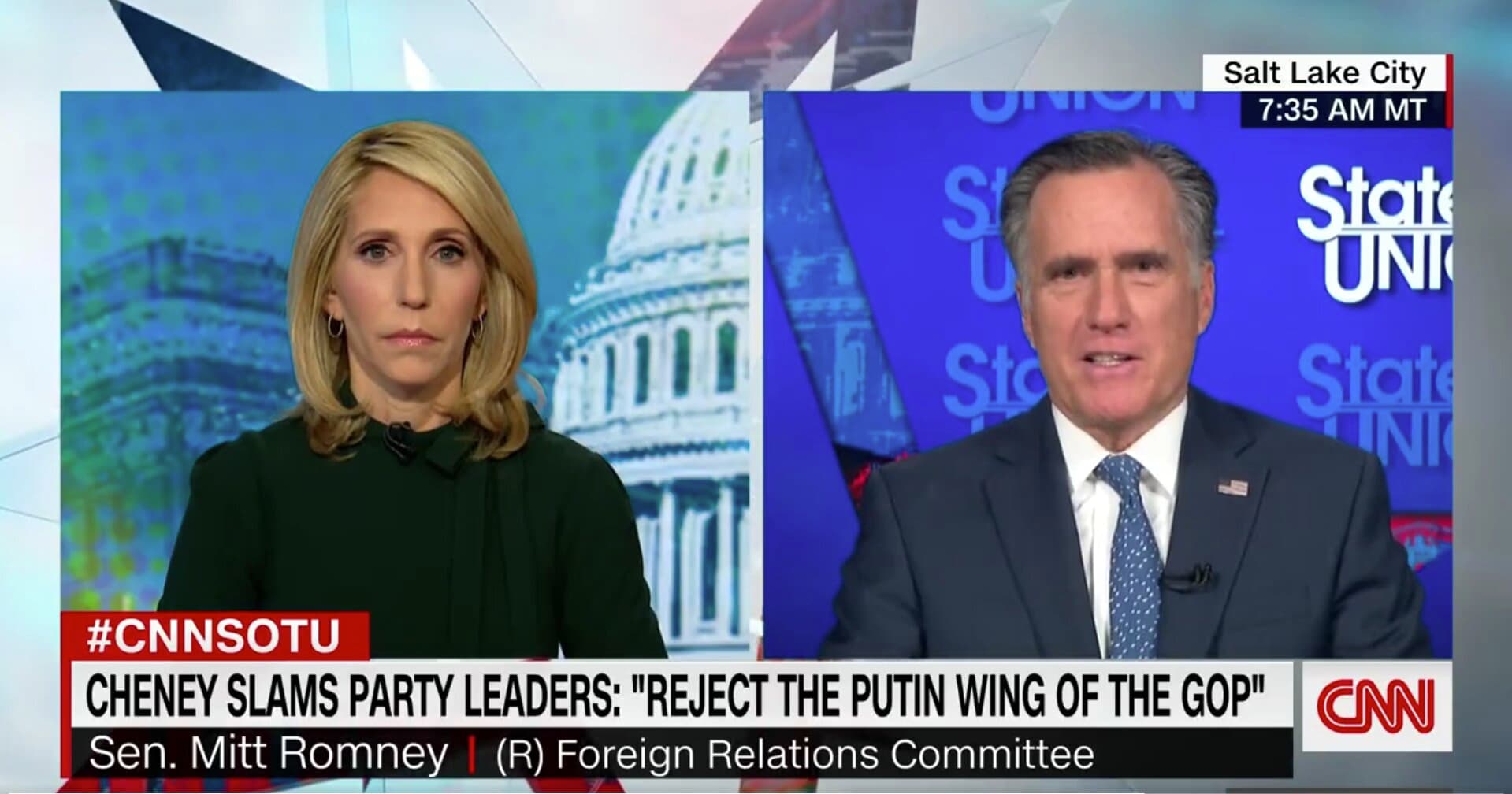 ‘Almost Treasonous’: Romney Denounces ‘Pro-Putin Sentiment’ Among Some Republicans