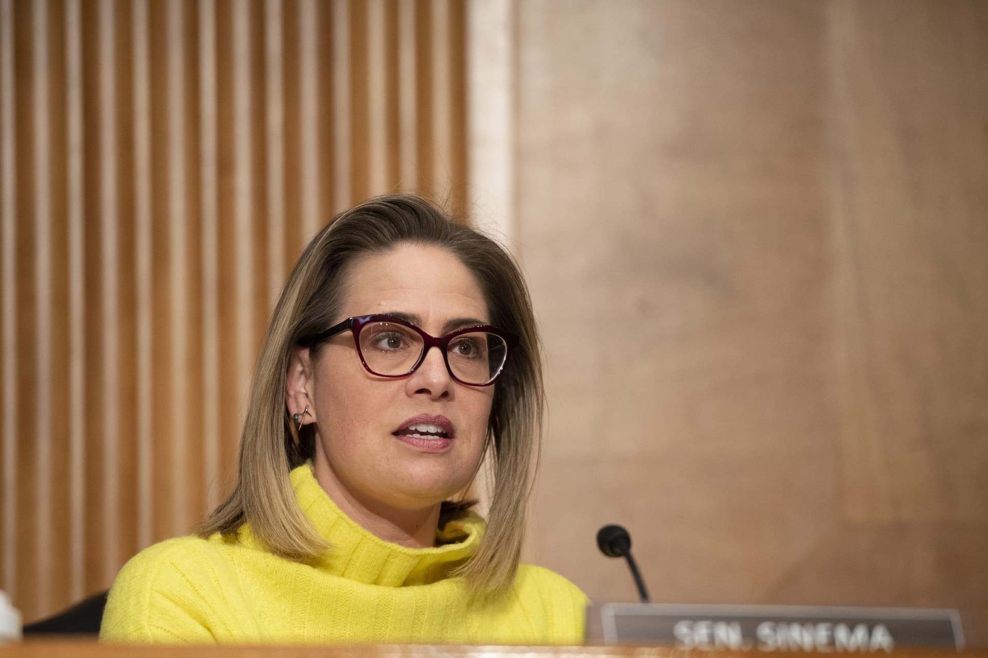 Book Reveals Details About Kyrsten Sinema’s Behavior at a Fundraiser, Claims She ‘Mocked’ Biden