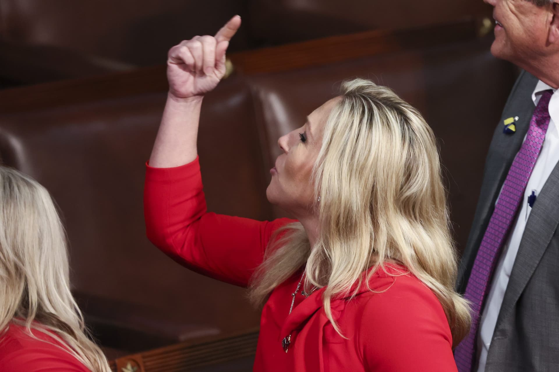 Marjorie Taylor Greene Calls Biden a ‘Dementia-Ridden Piece of Crap’ Following SOTU Address